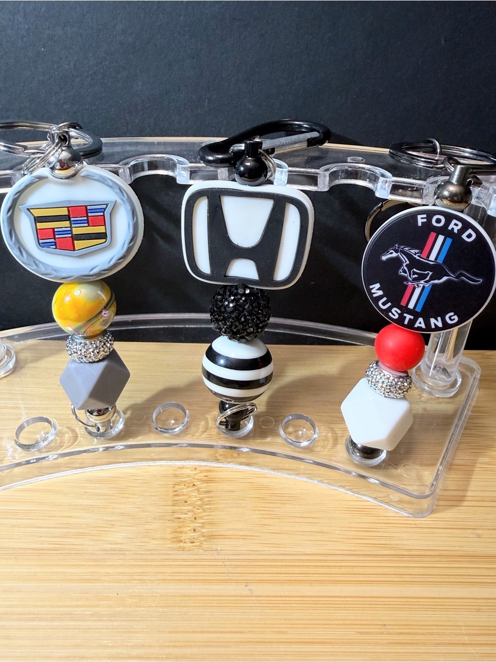 New Beaded Car Keychains